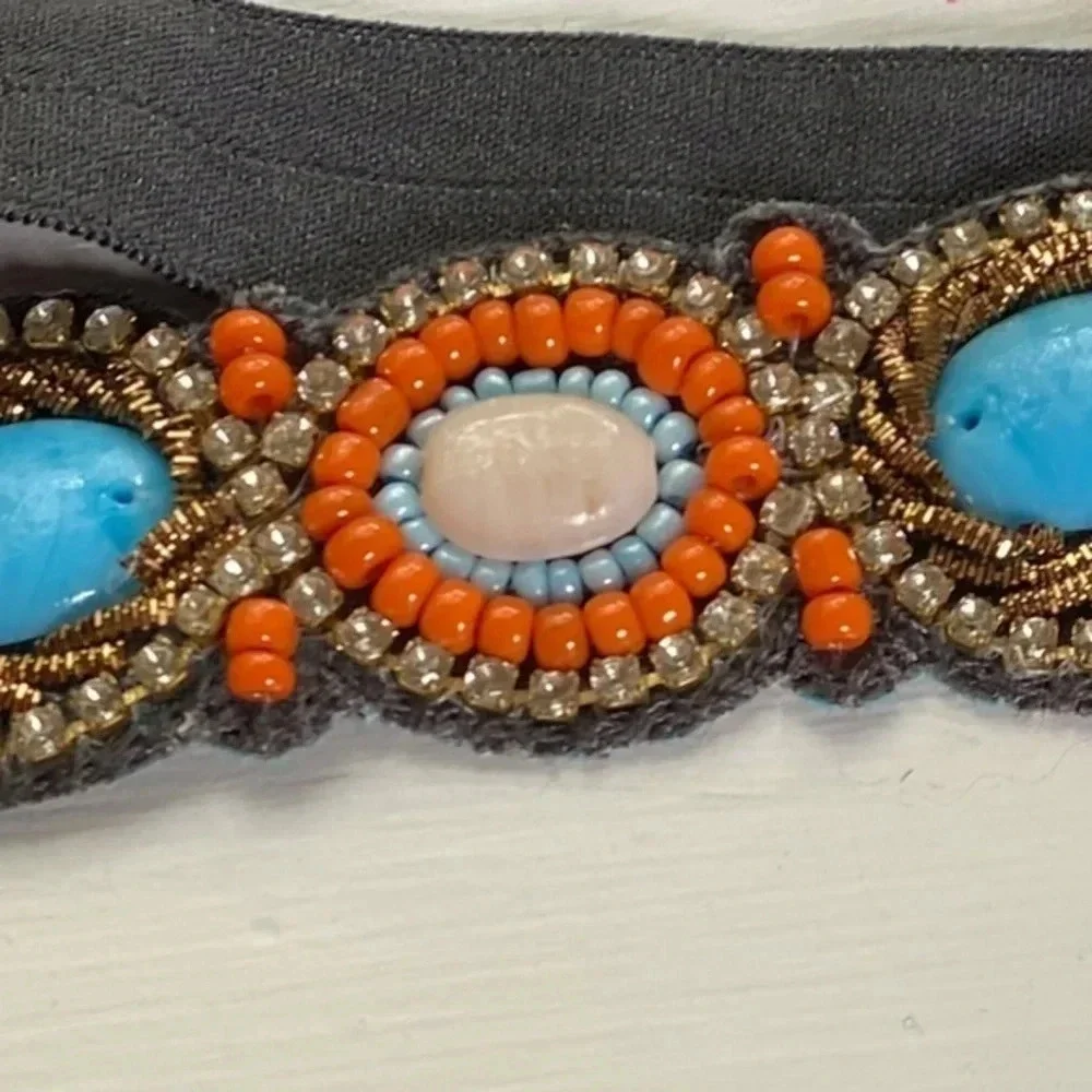 Anthropologie Beaded Headband